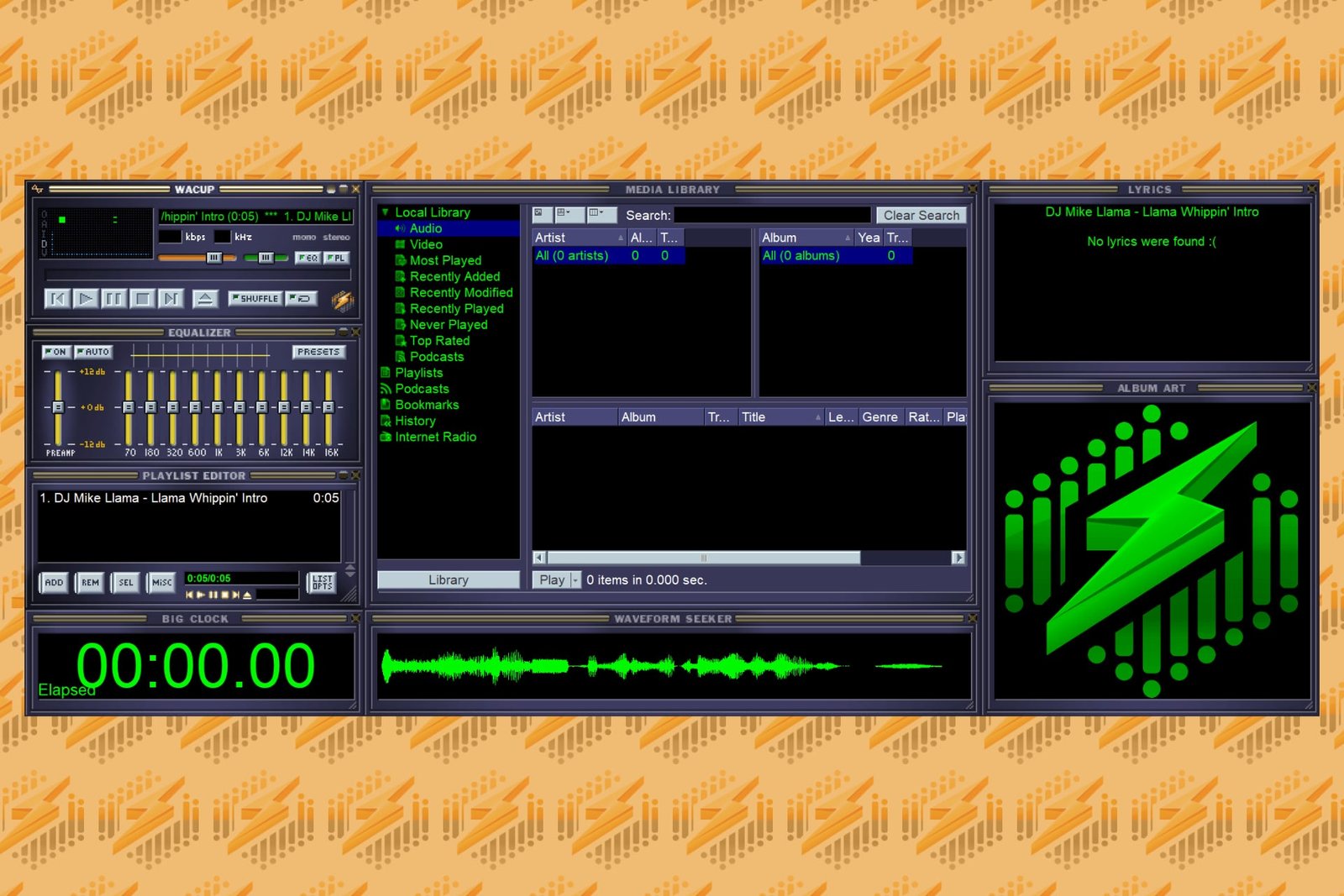 Winamp is still alive in 2024 thanks to the WACUP project