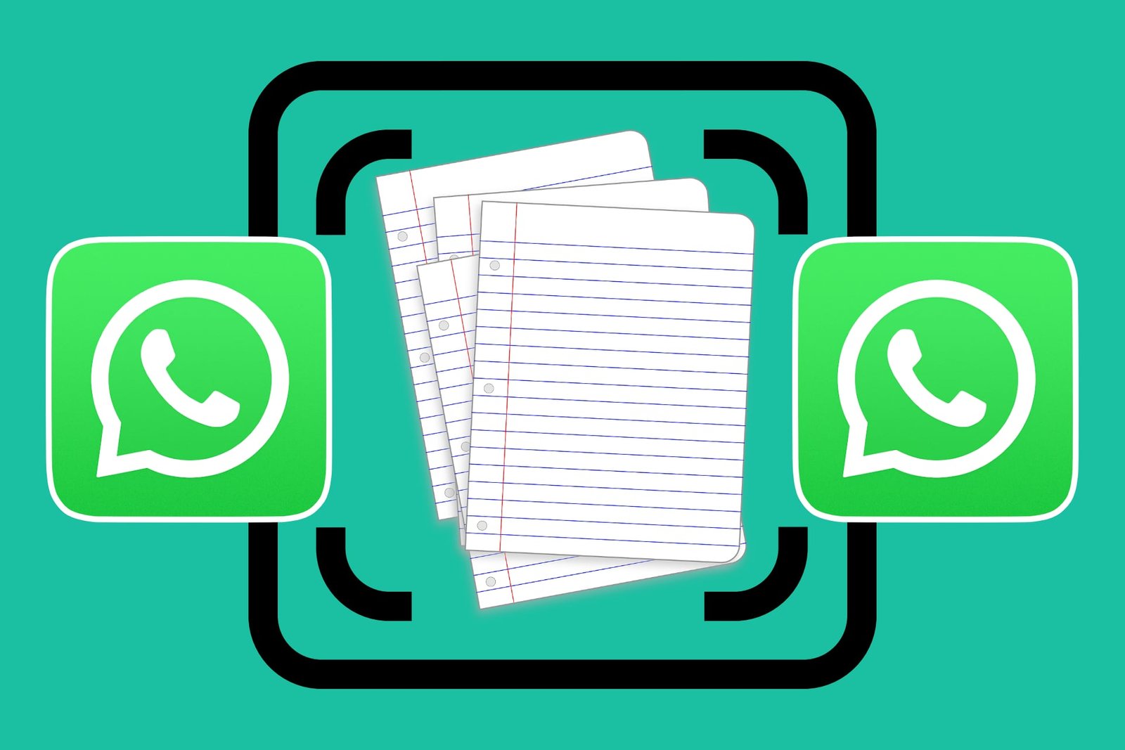 How to scan documents and turn them to PDF into WhatsApp